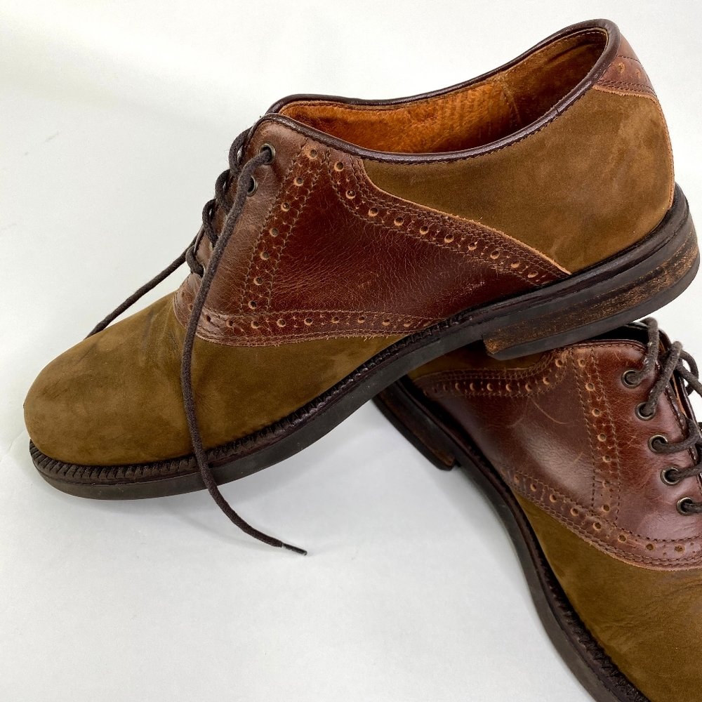 Johnston & Murphy Suede Mens Shoes Tan/Brown